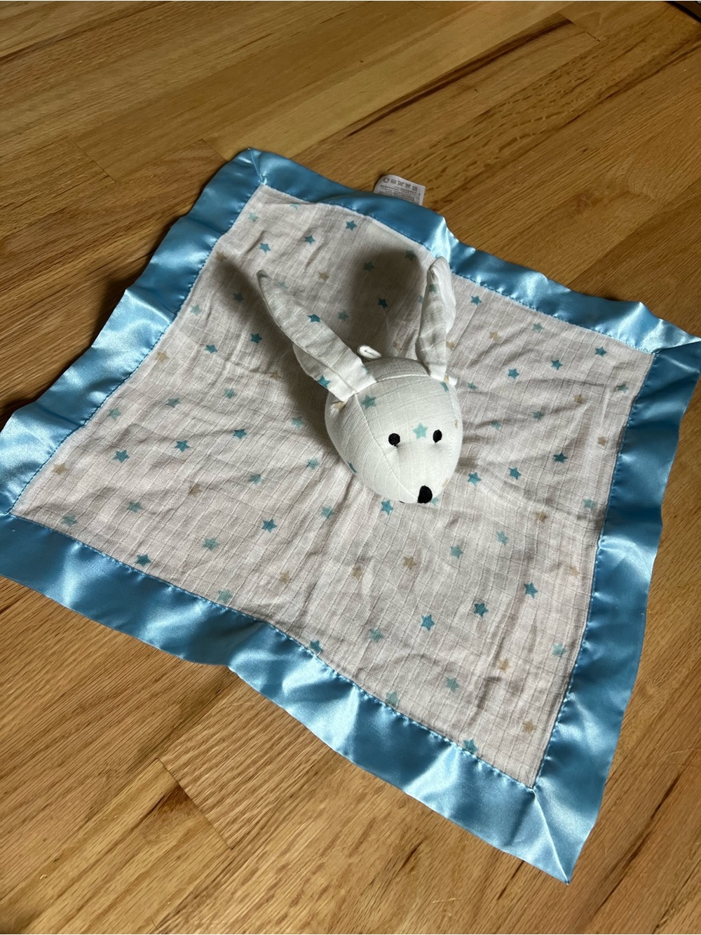 aden + anais Blue Star Bunny Security Lovey